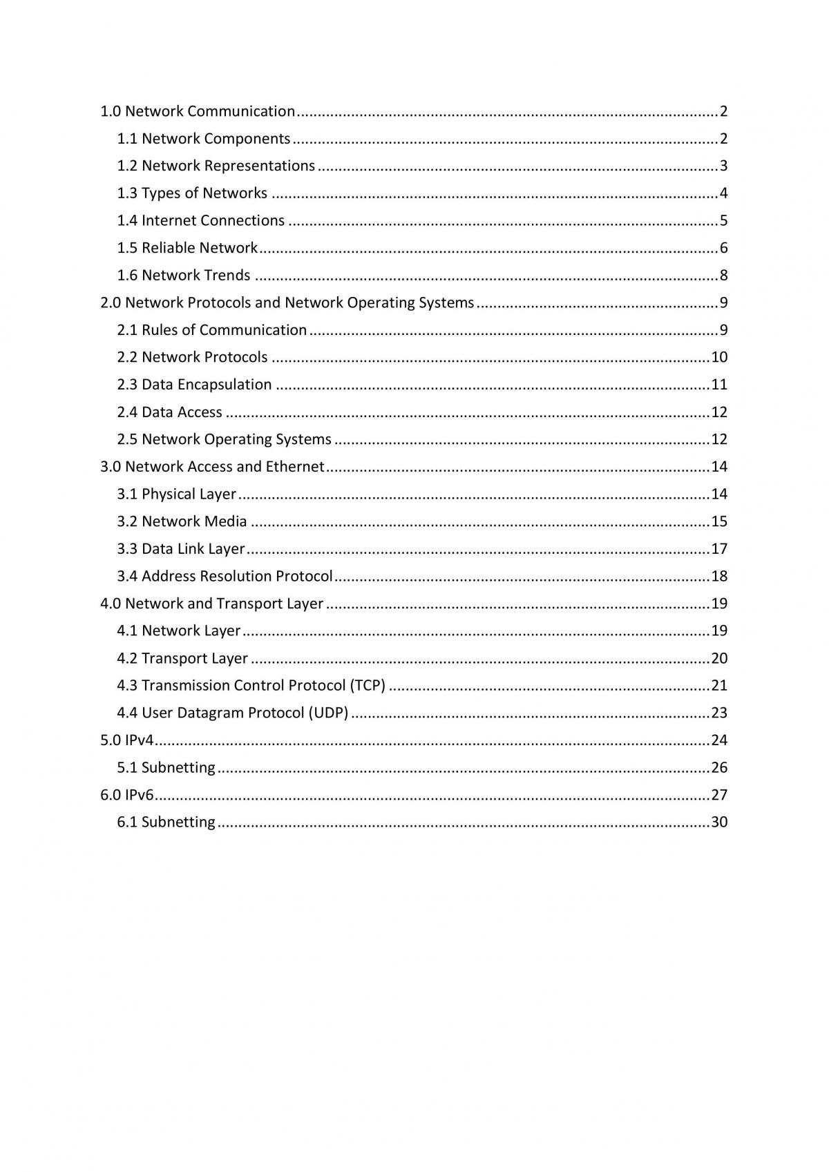 WIA1005 Study Notes - Page 1