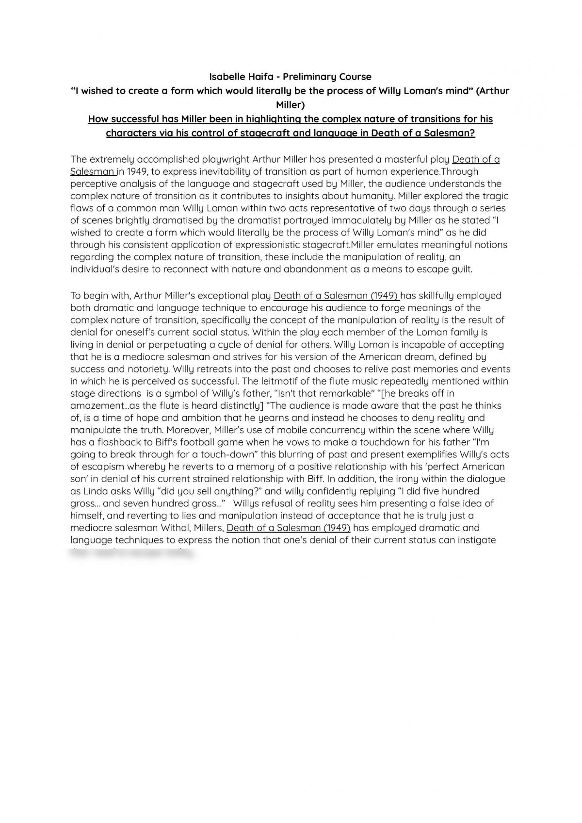 Death of a Salesman - Page 1