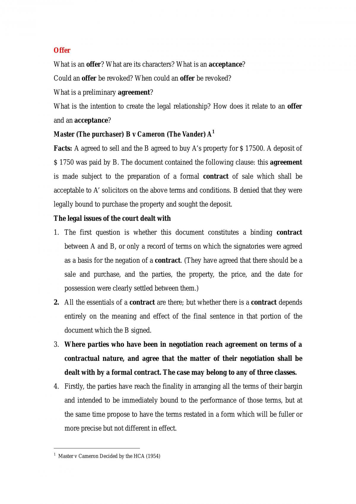 Offer - Page 1