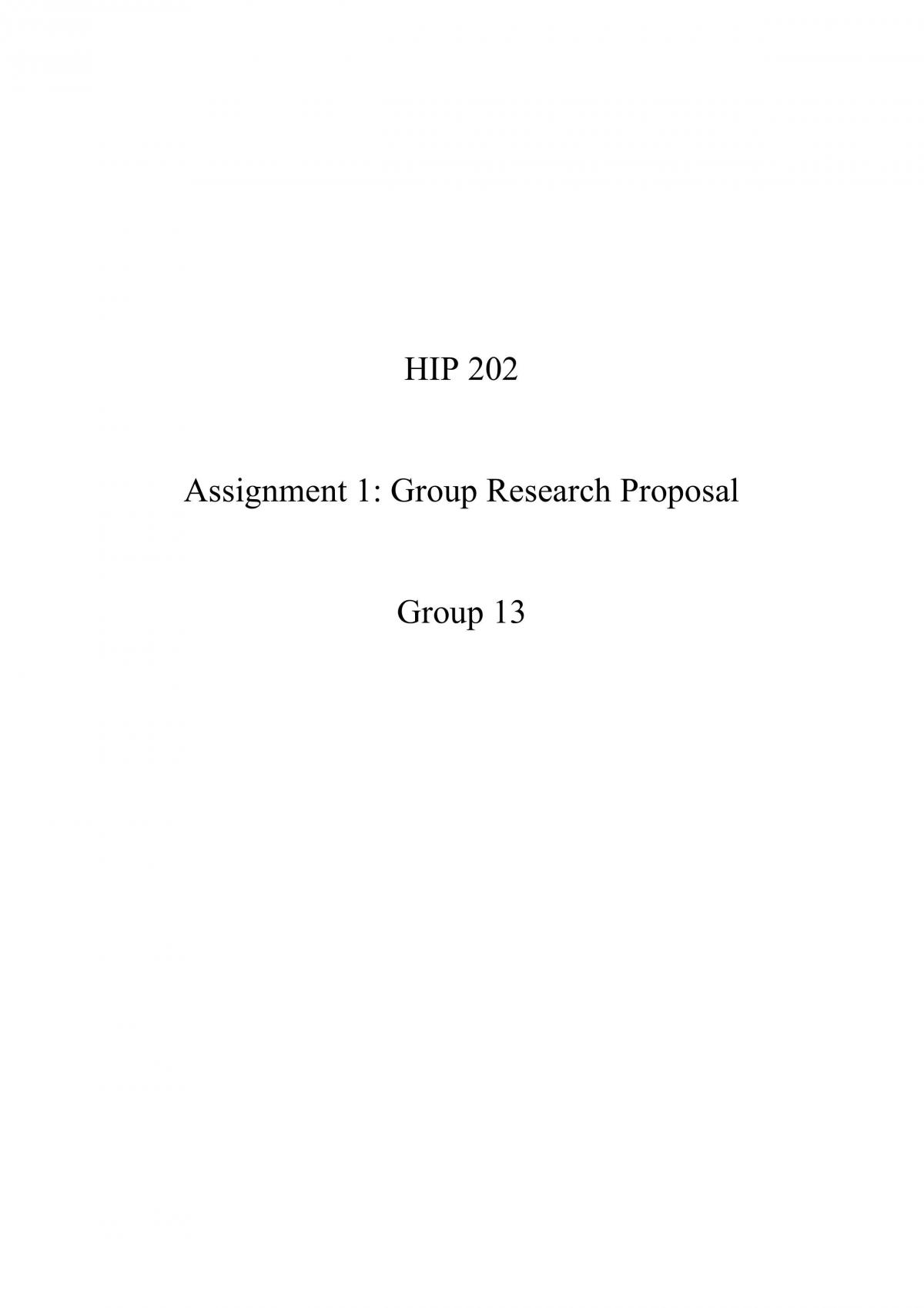 Assignment 1 - Page 1
