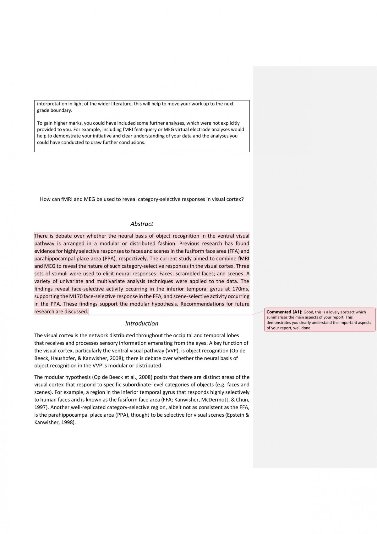 RDAN Practical Report - Page 2