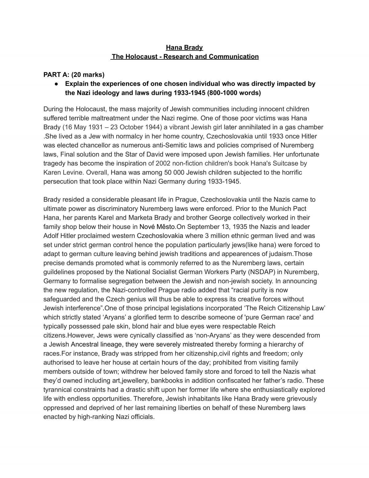 The Holocaust  - Page 1