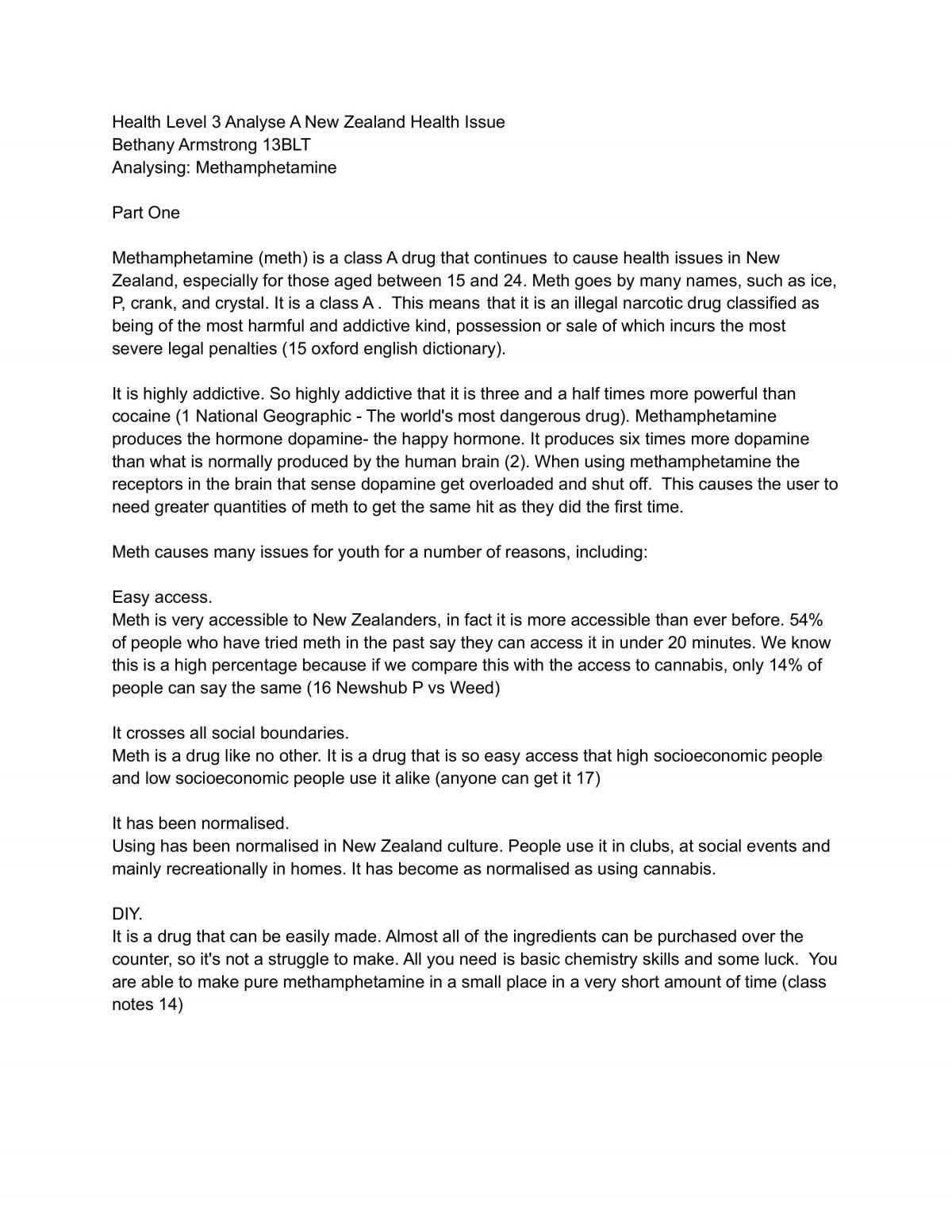 Methanphetimine   - Page 1