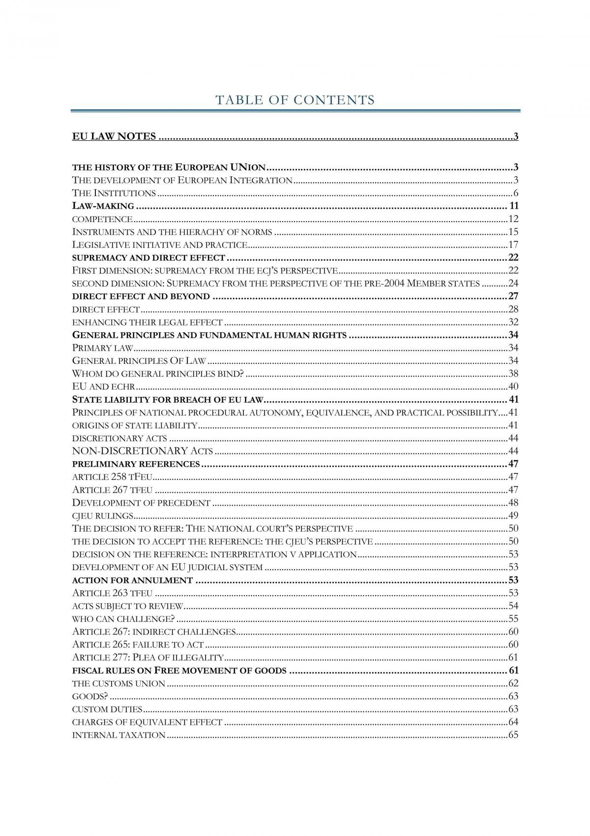EU Law - Page 1