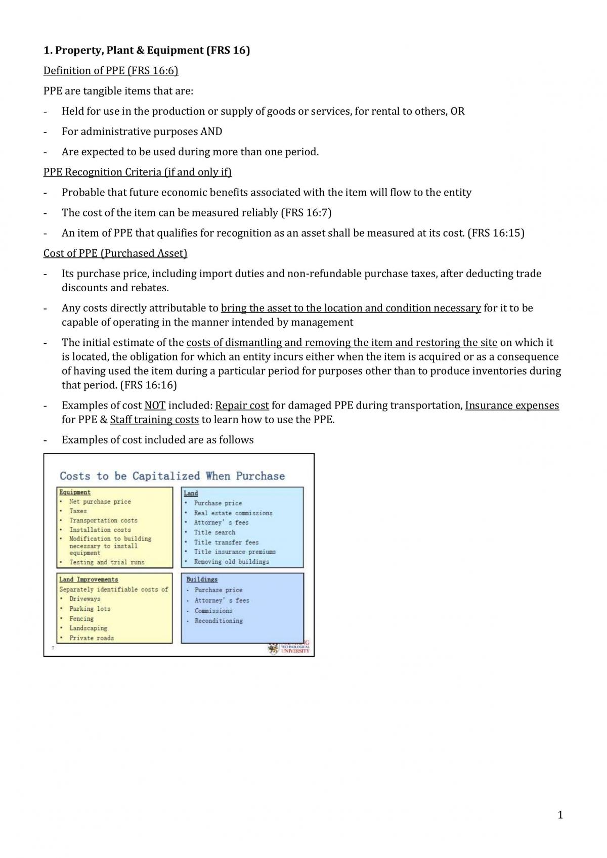 AC1104 Study Notes - Page 1