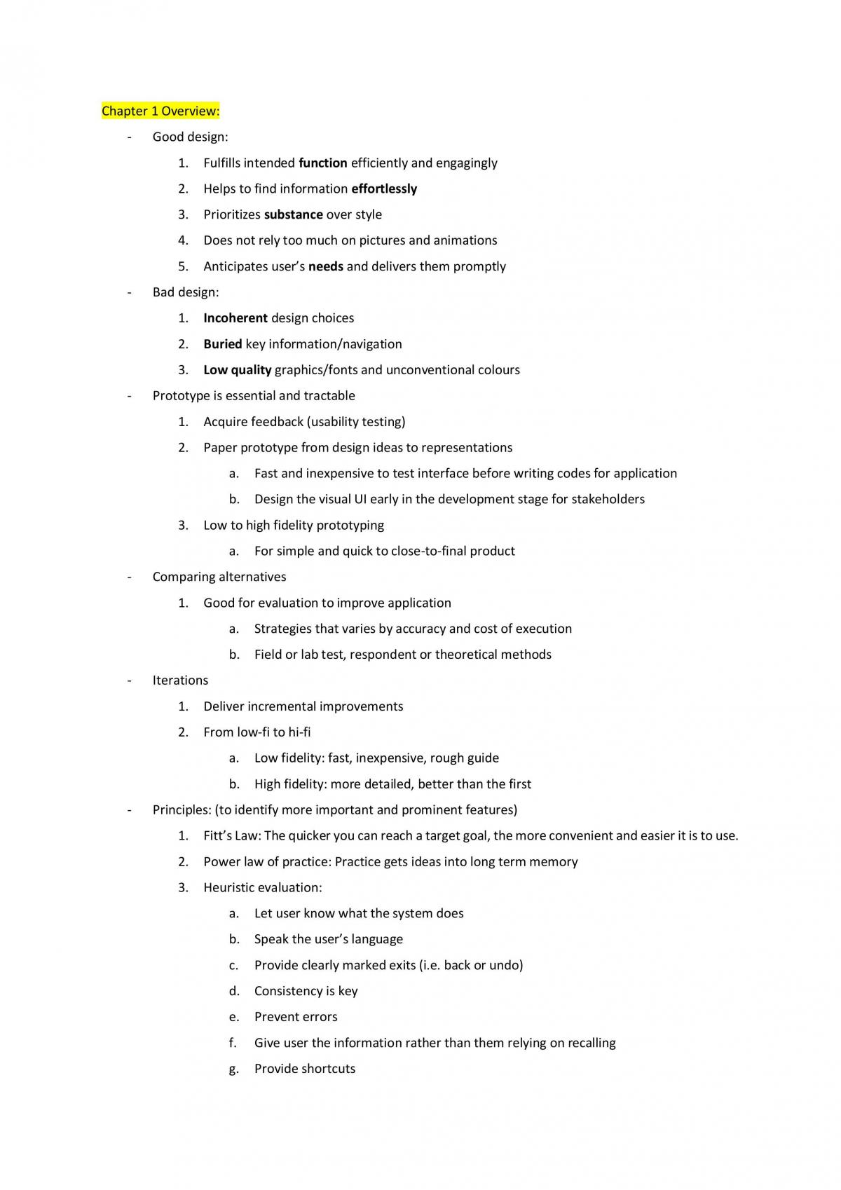 IDP study notes - Page 1