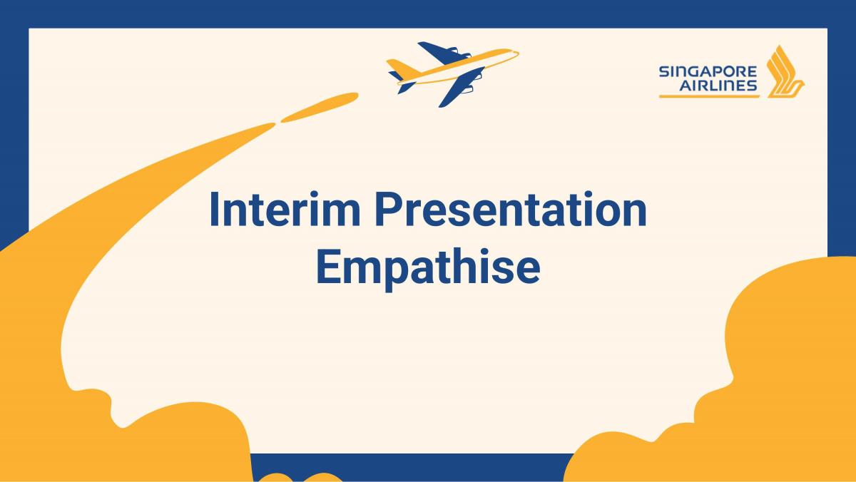 DTI interim presentation - empathise - Page 1