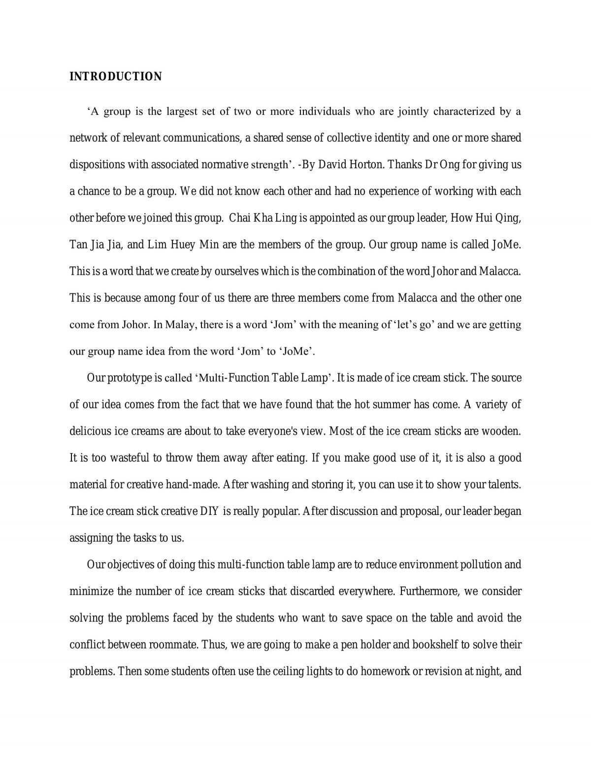 OB Assignment - Page 1