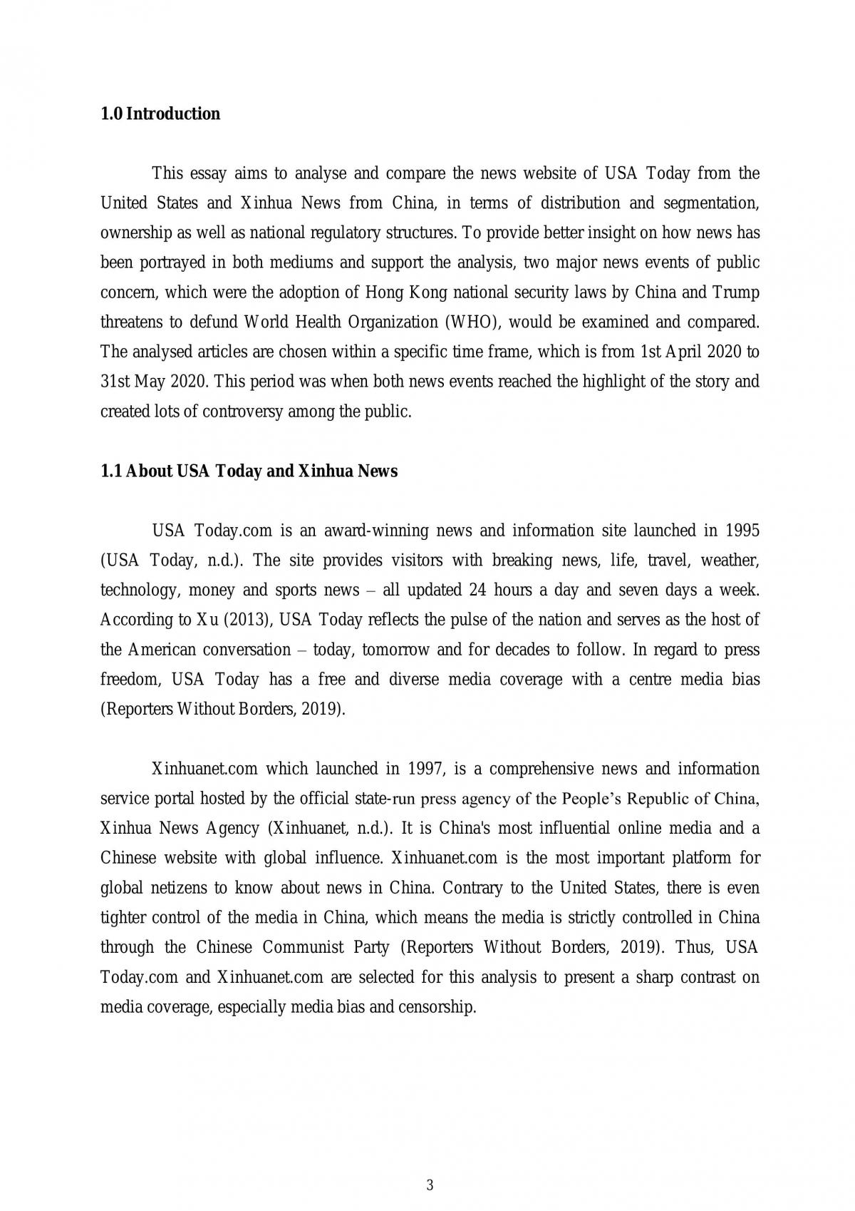 Comprehensive News Reading Assignment 2 - Page 1