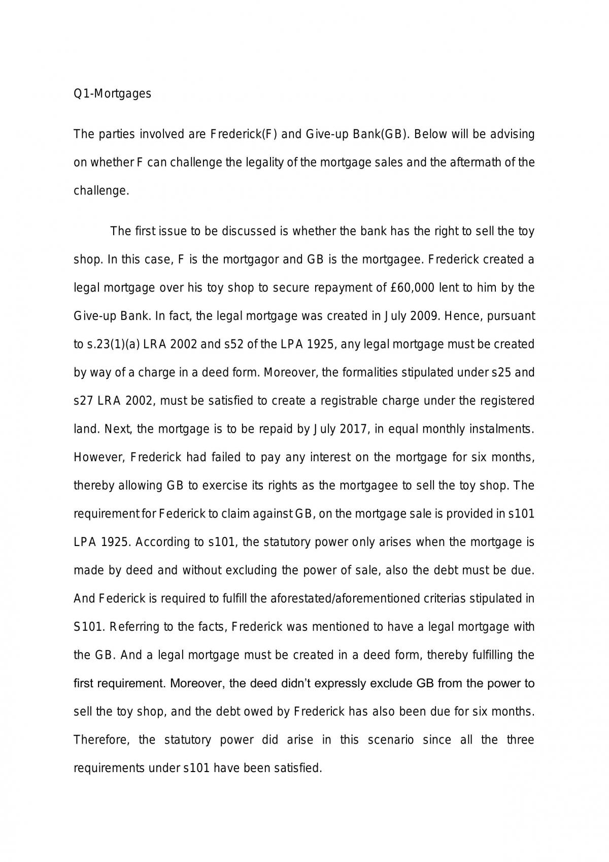 Problem Based Essay - Page 1