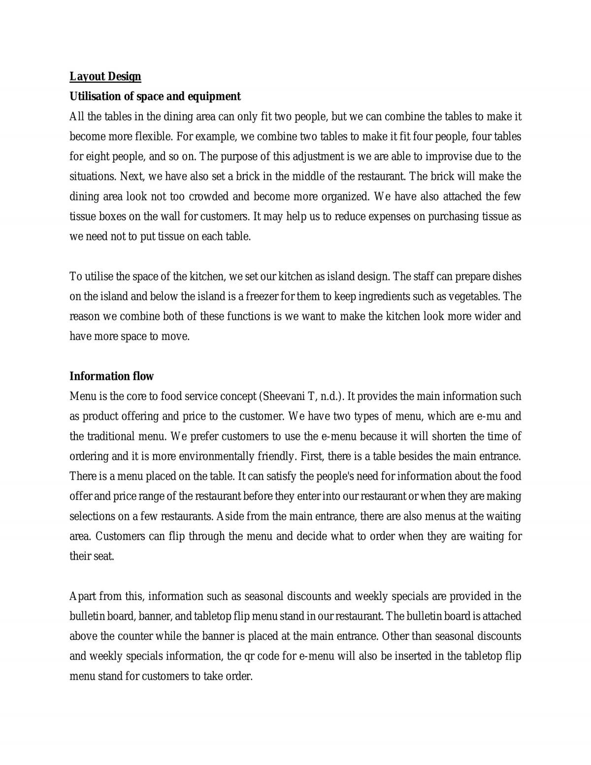 Layout design - Page 1