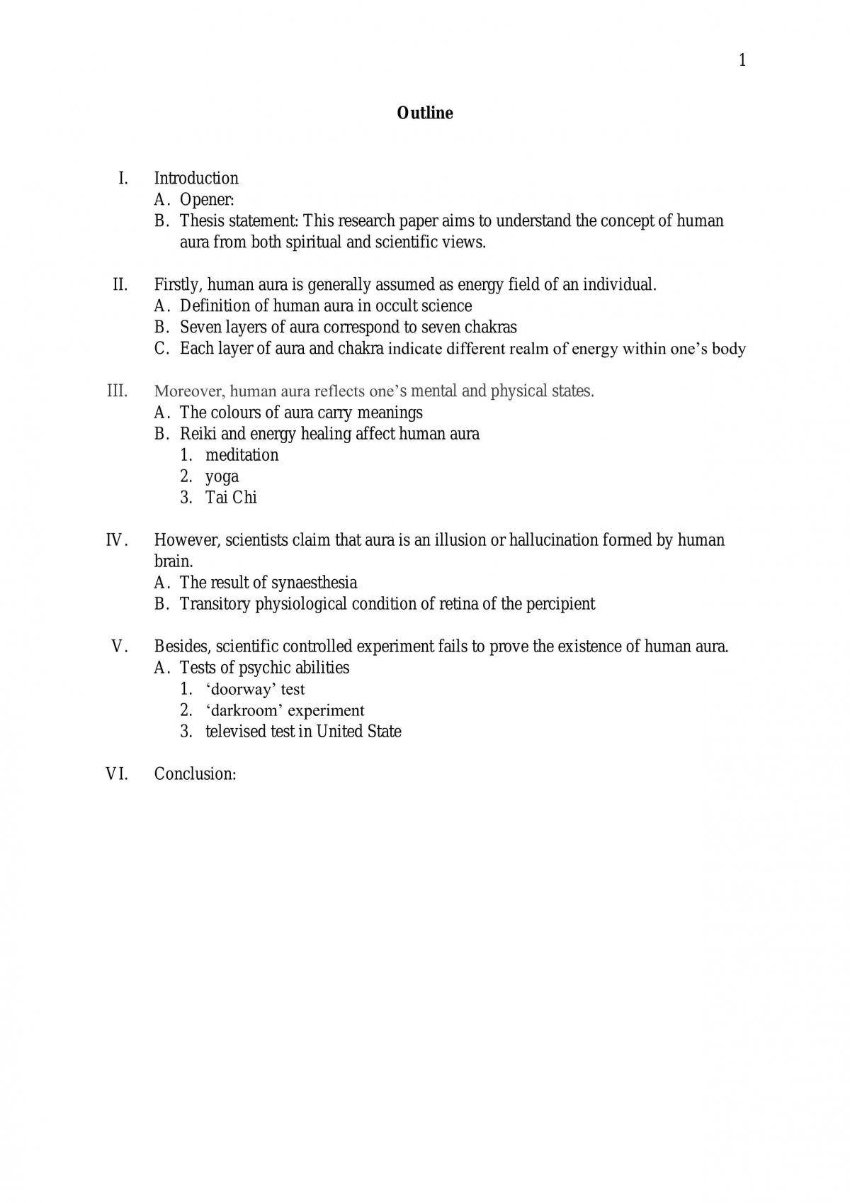 The Concept of Human Aura - Page 1
