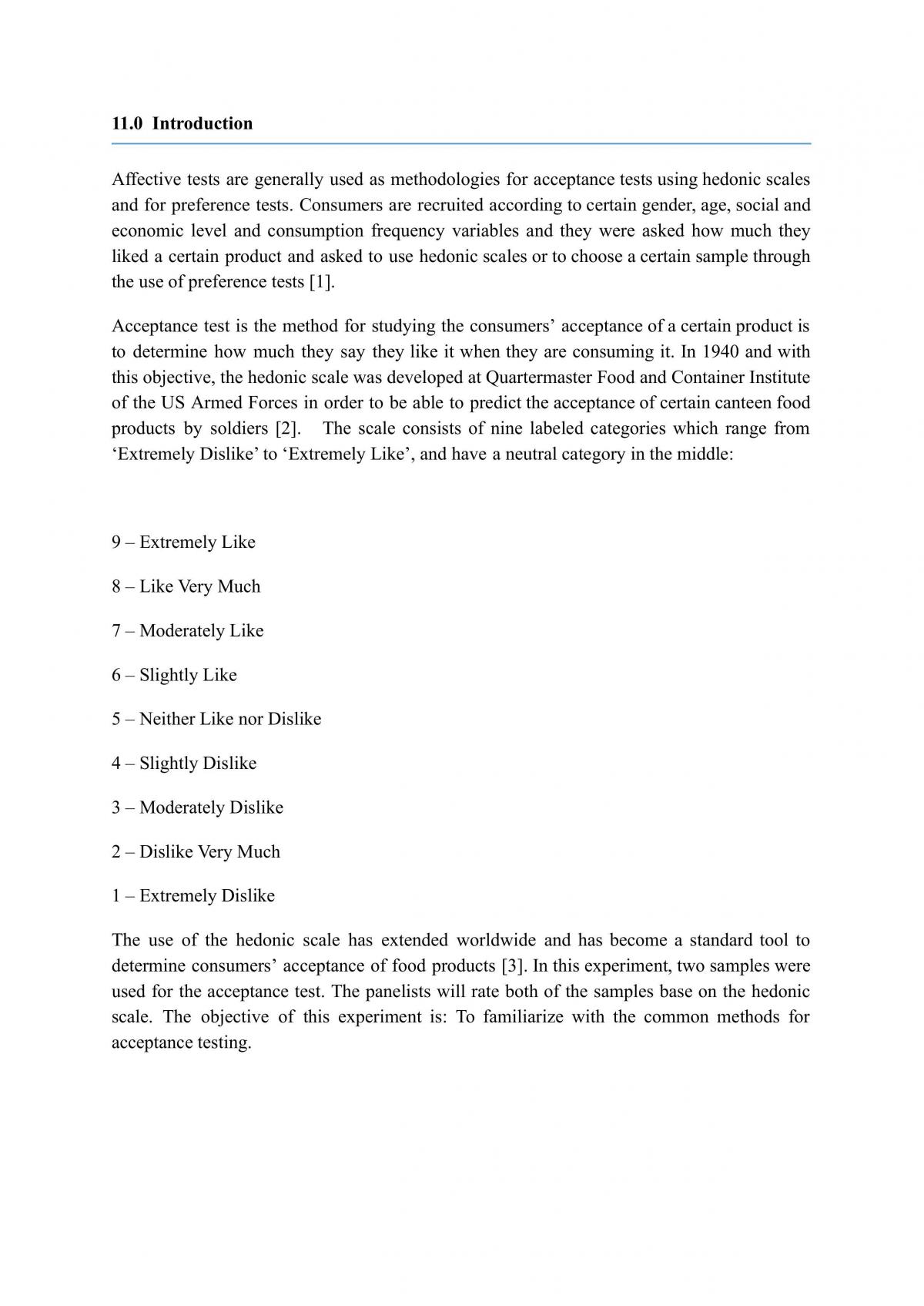 Acceptance Testing - Page 1