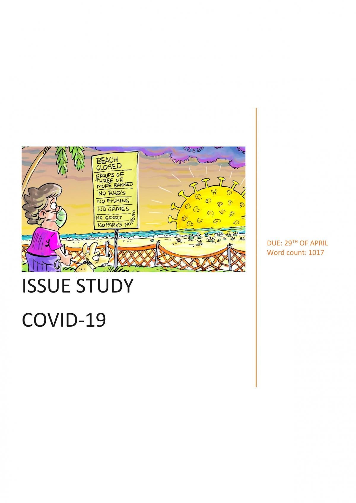 Issue Study - Page 1