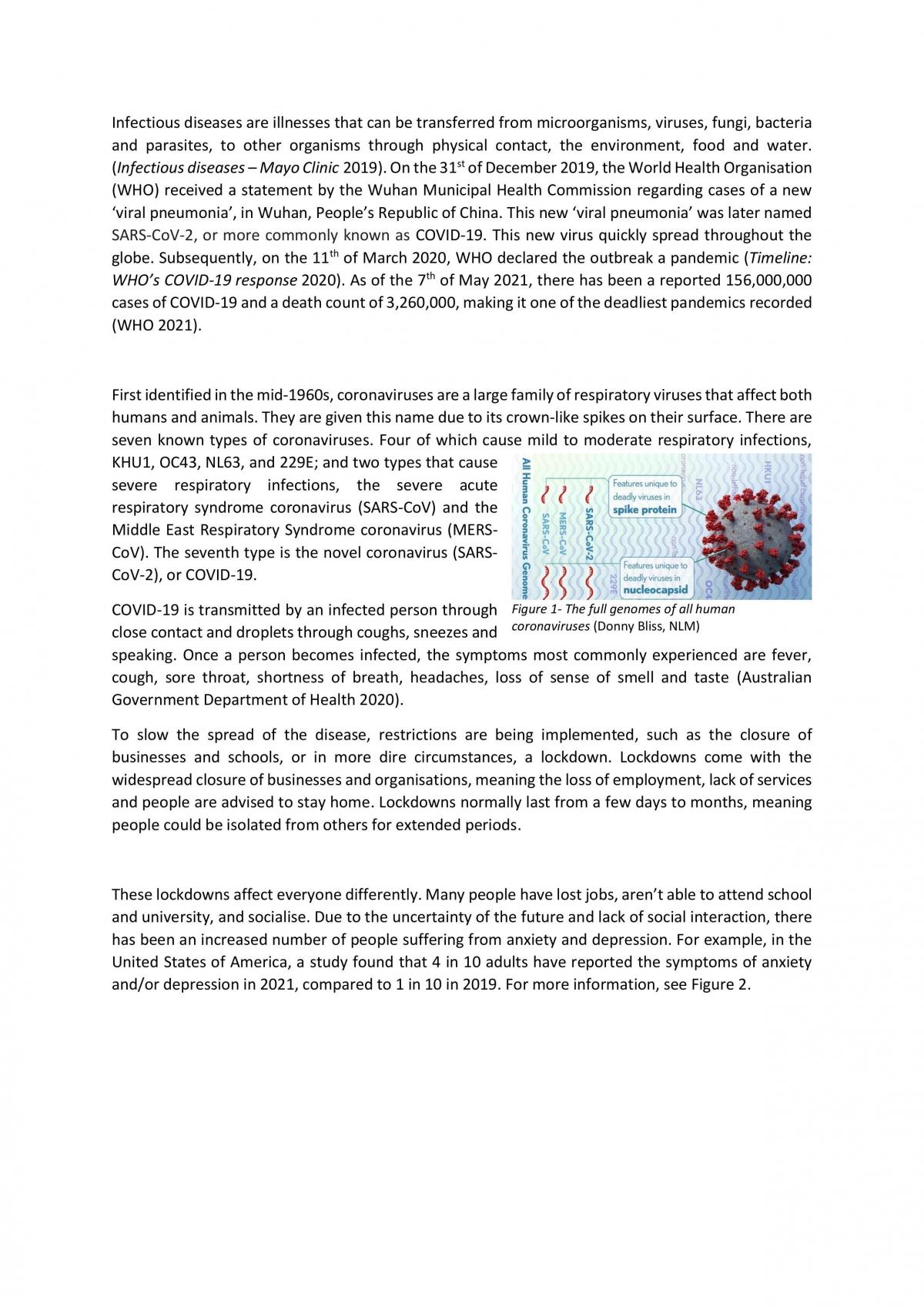 Investigating Disease SHE Task - Page 1