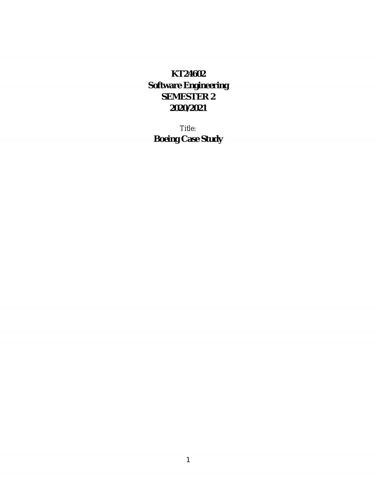 Boeing Case Study - Page 1