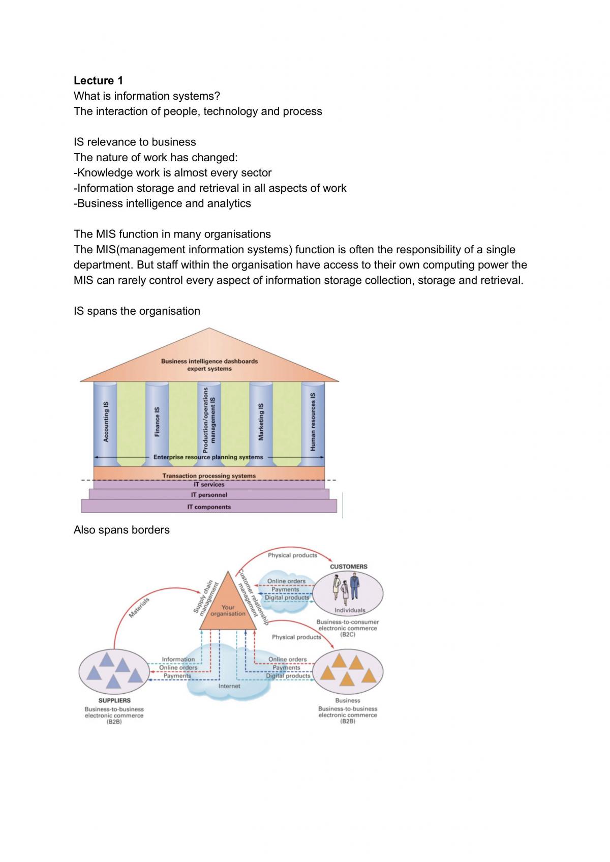 Introduction to Information Systems - Page 1