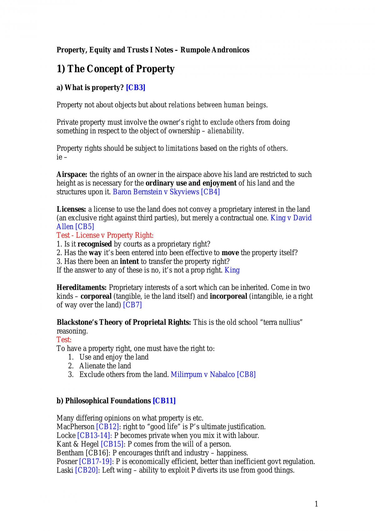 Comprehensive Course Notes - Page 1