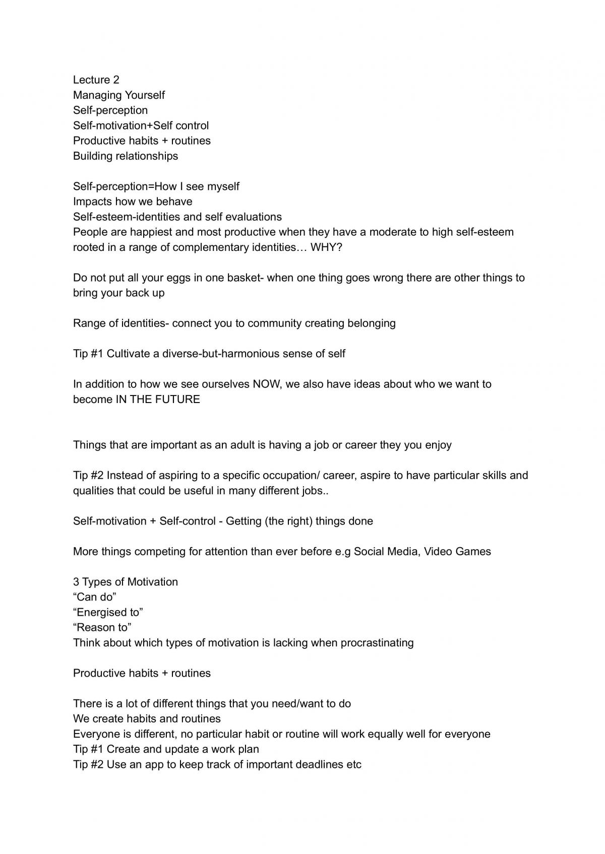 Introduction to management - Page 1