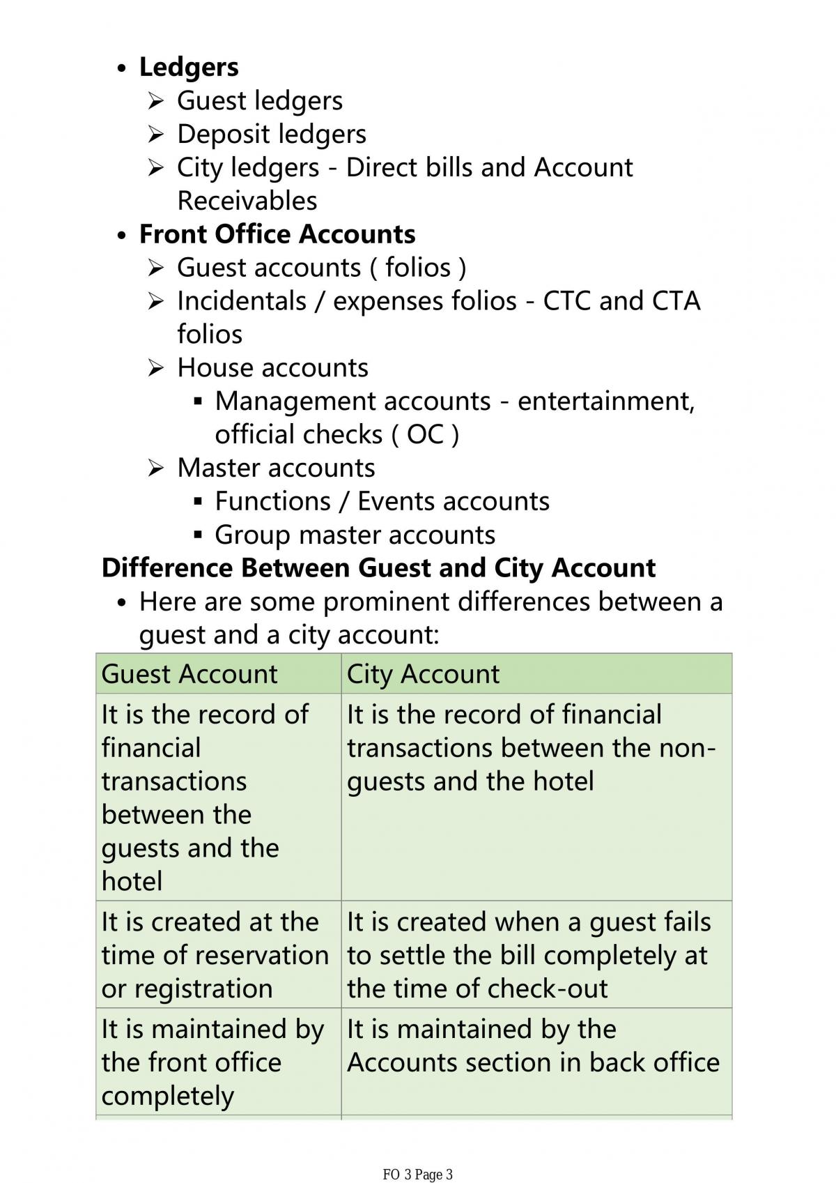 BHH 1093 - Front Office Operation Study Notes - Page 3