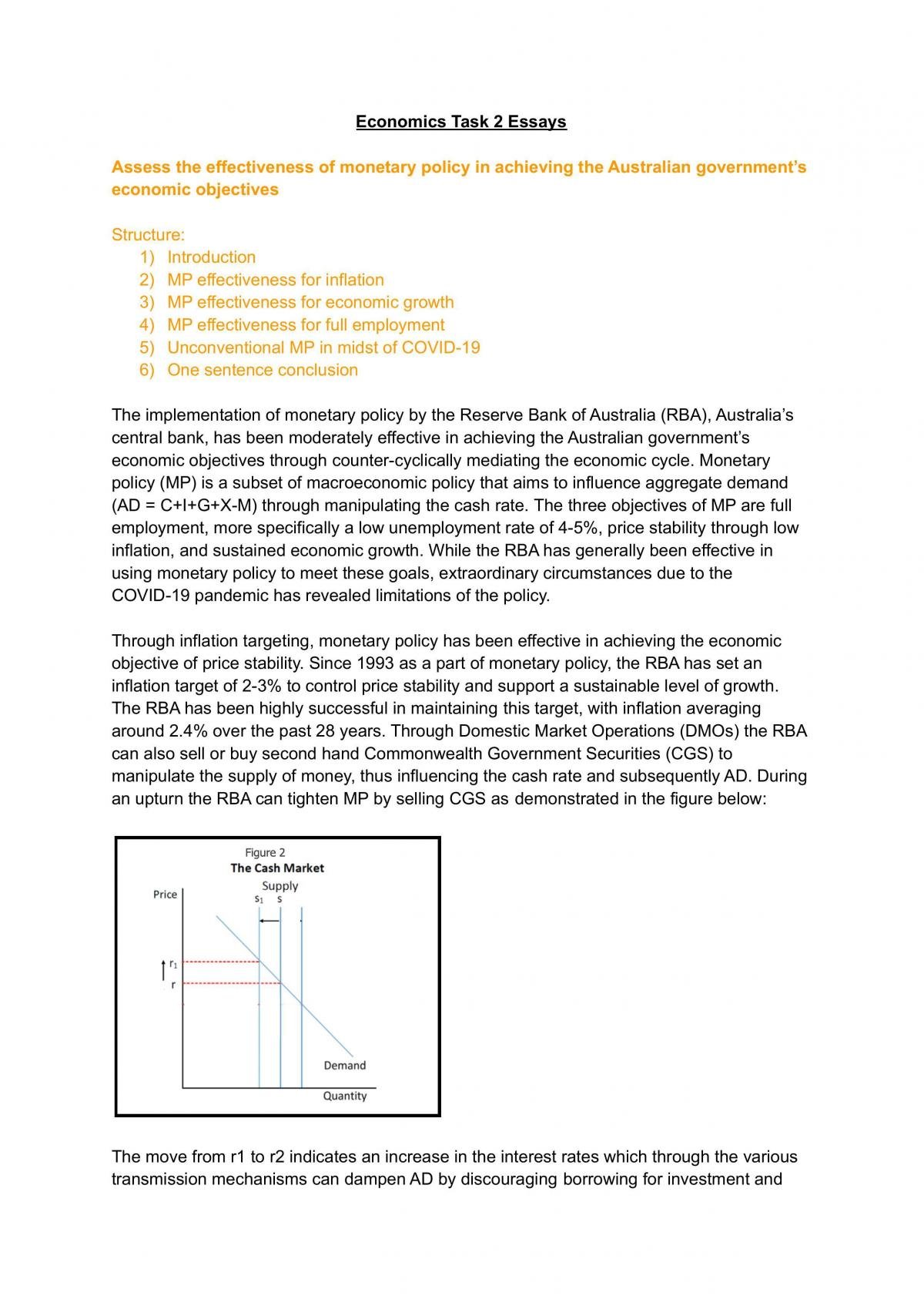 economics essays grade 12 pdf download