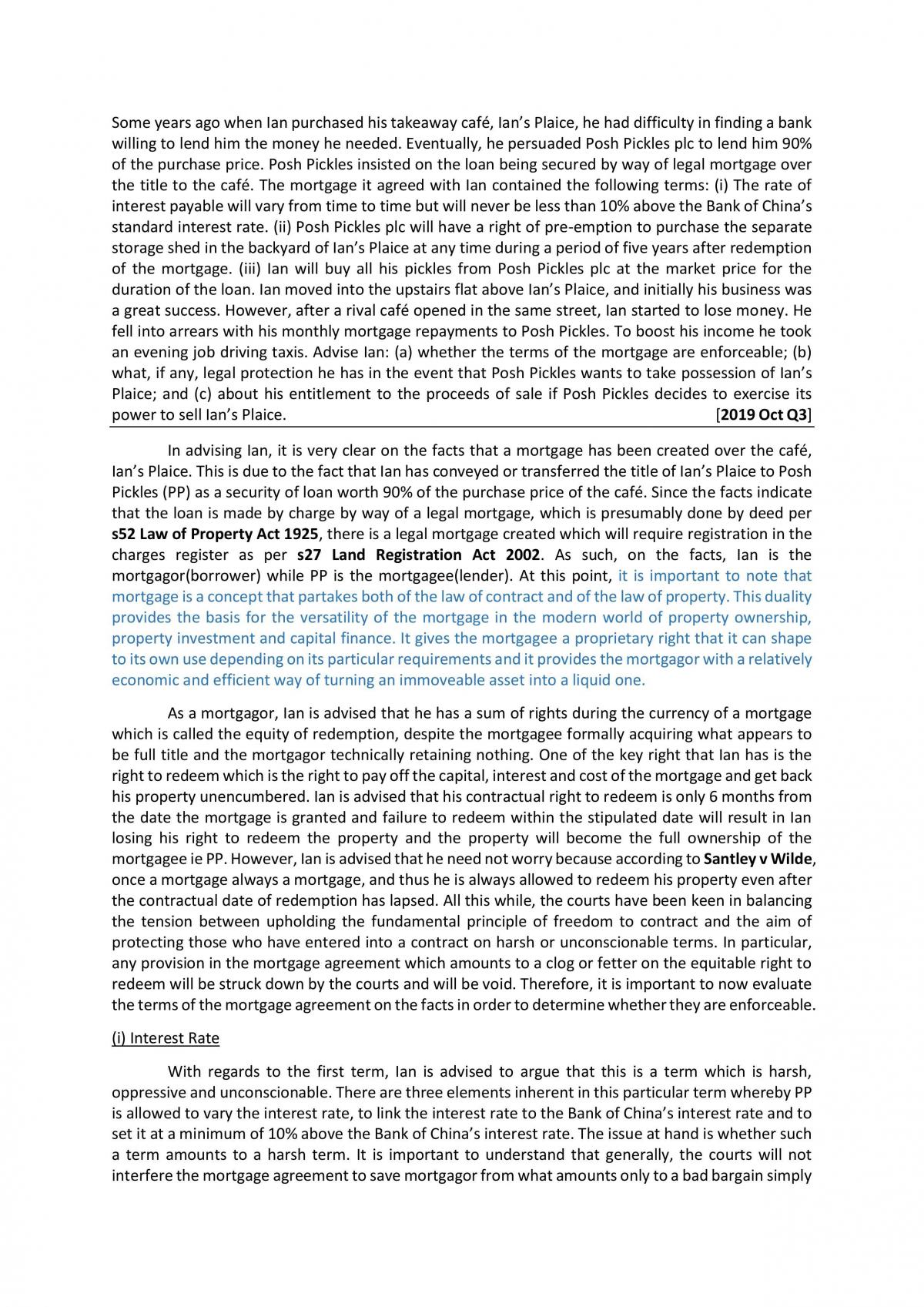 Mortgage - Page 1