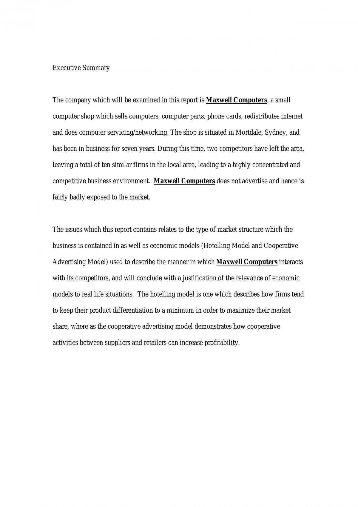 Major Assignment - Page 1