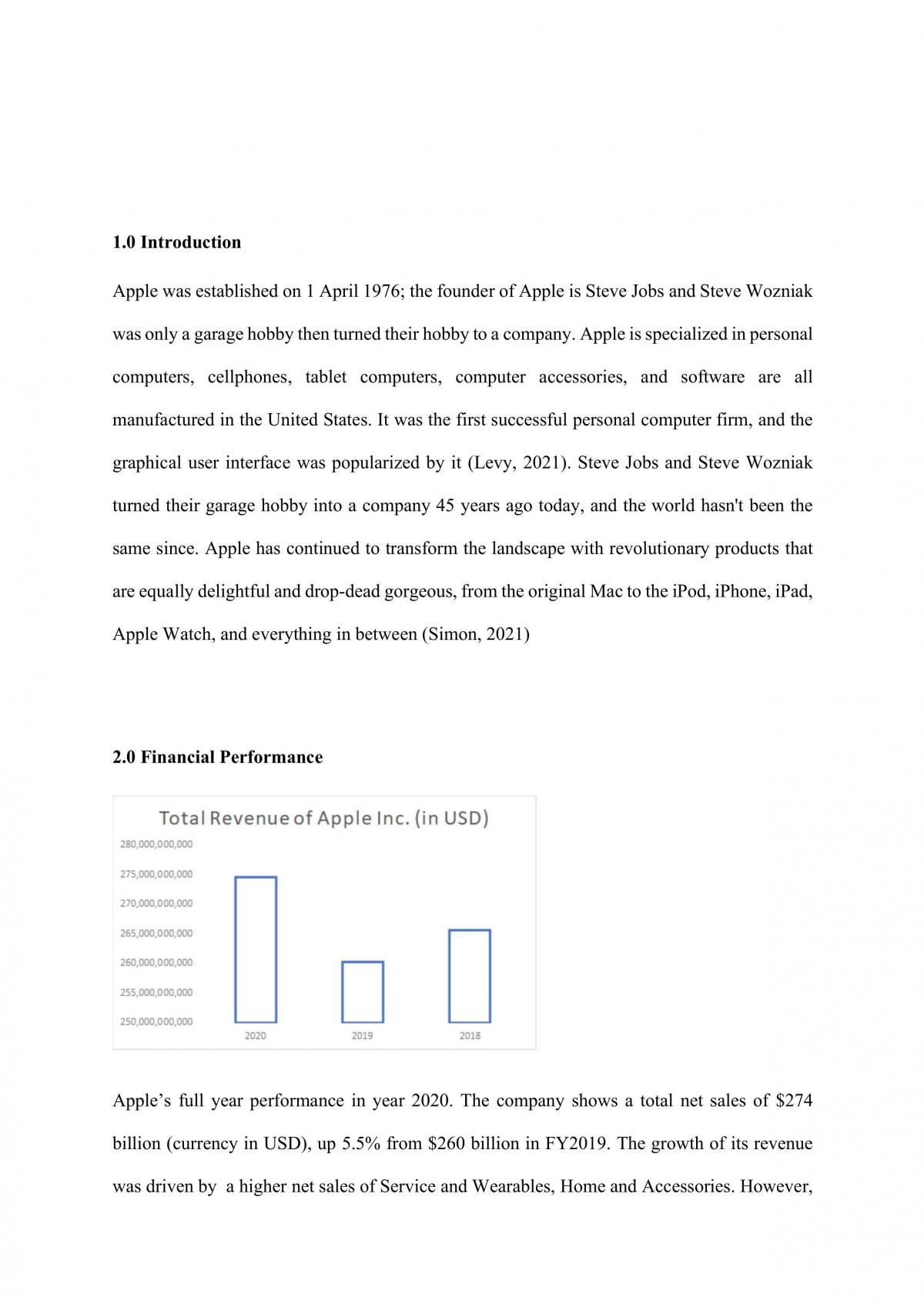 Apple Case Study - Page 1