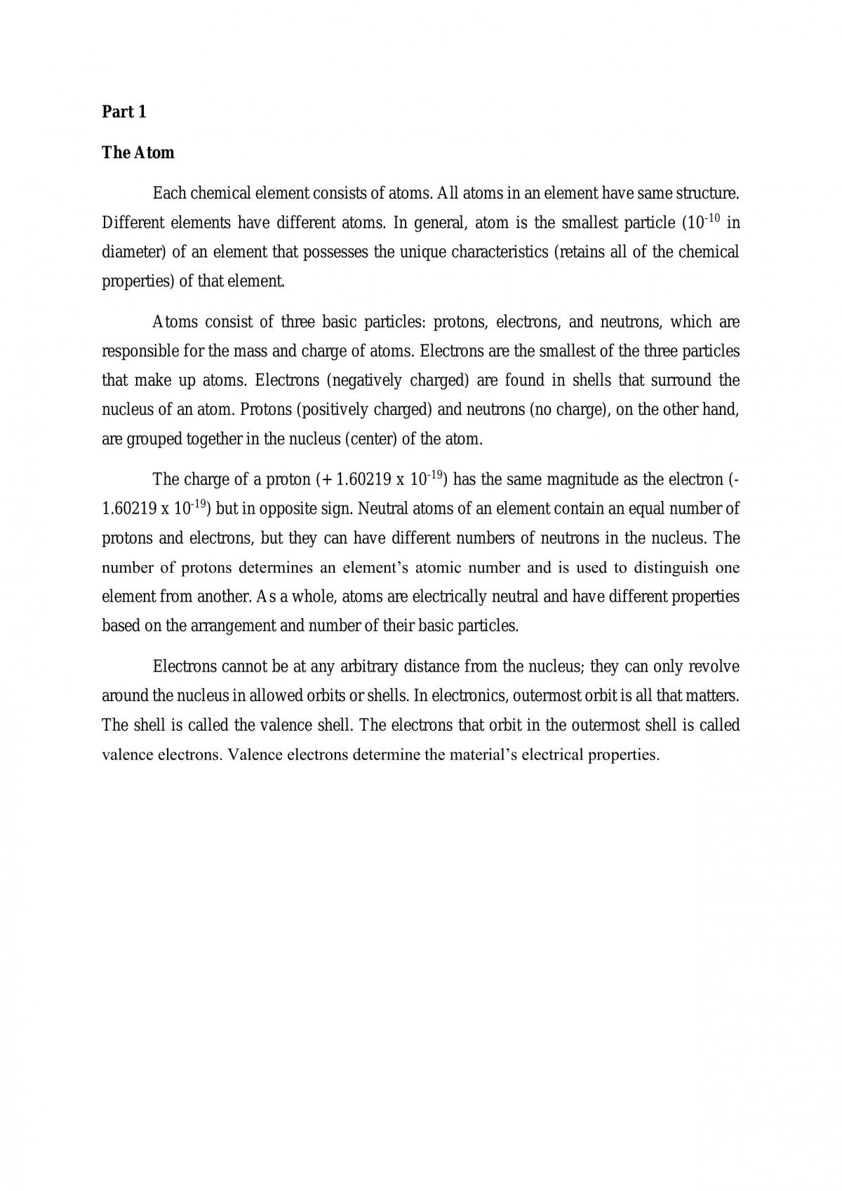 Electronic Devices and Circuits - Page 1