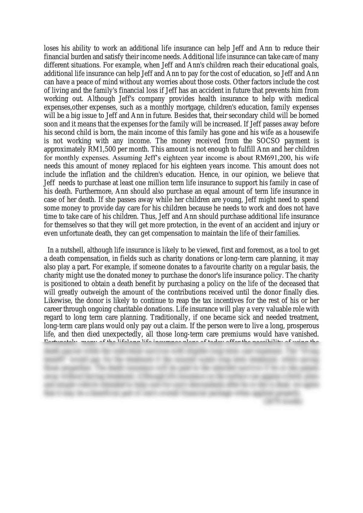 Personal Financial Planning Group Assignment - Page 4