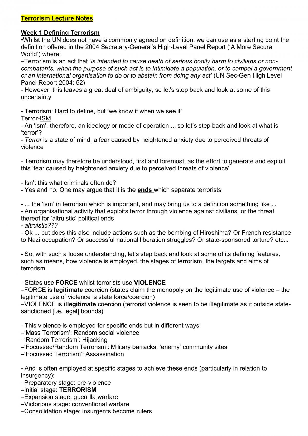 Complete Course Notes - Page 1