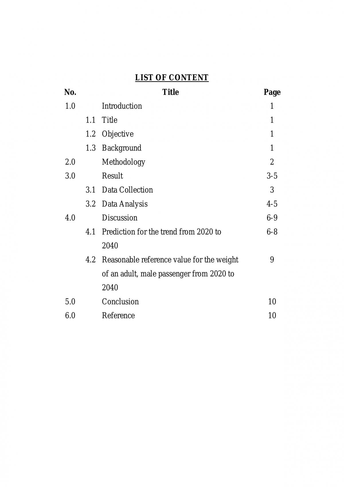 Maximum take-off weight (MTOW) of an aircraft analysis - Page 1