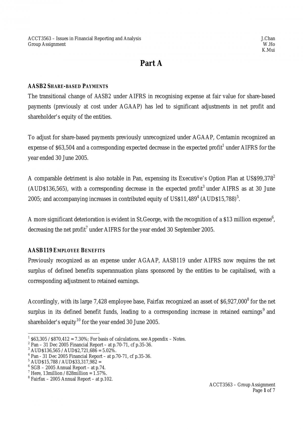3A Assignment 2006 - Page 1