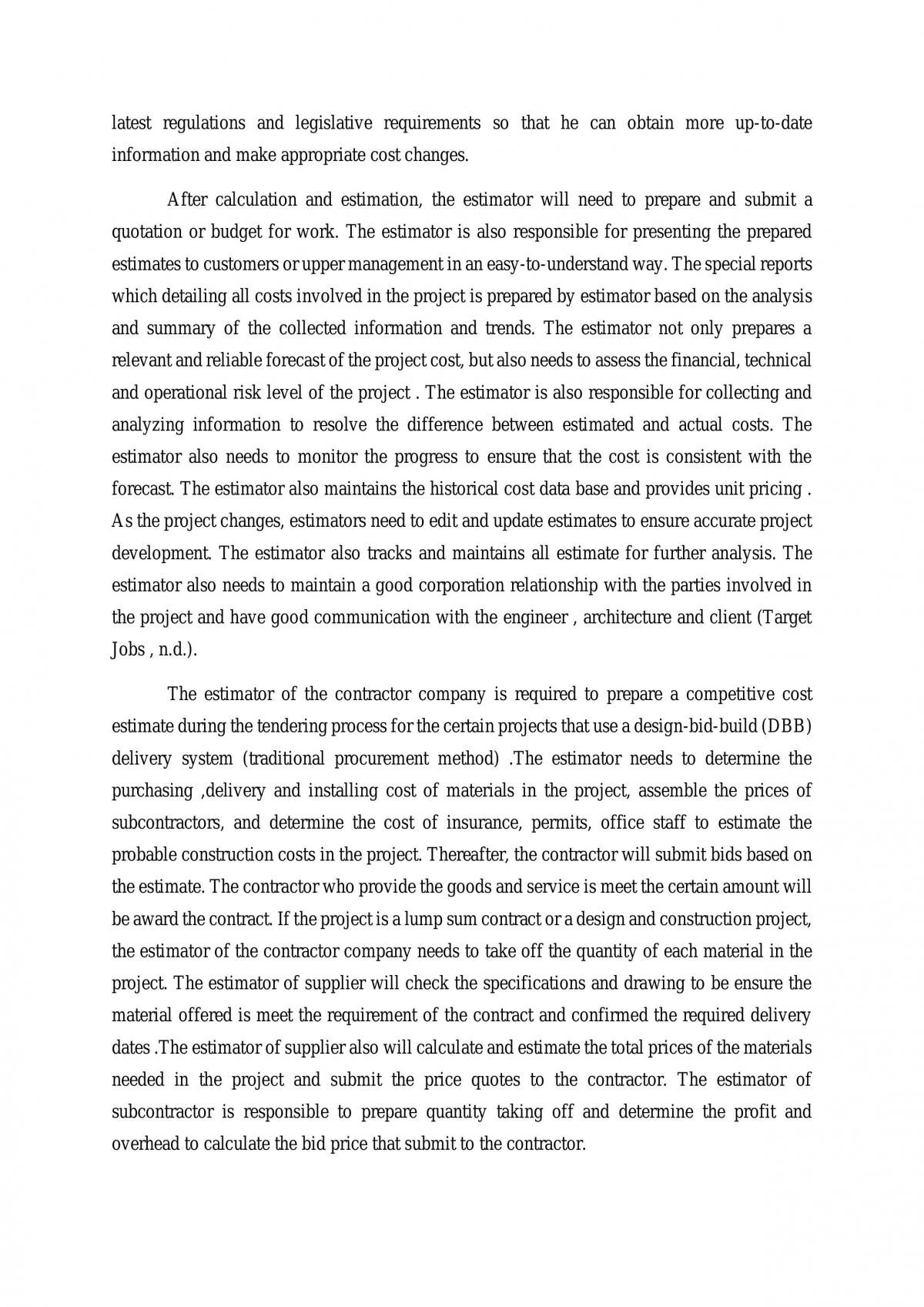 Role of estimator  - Page 2