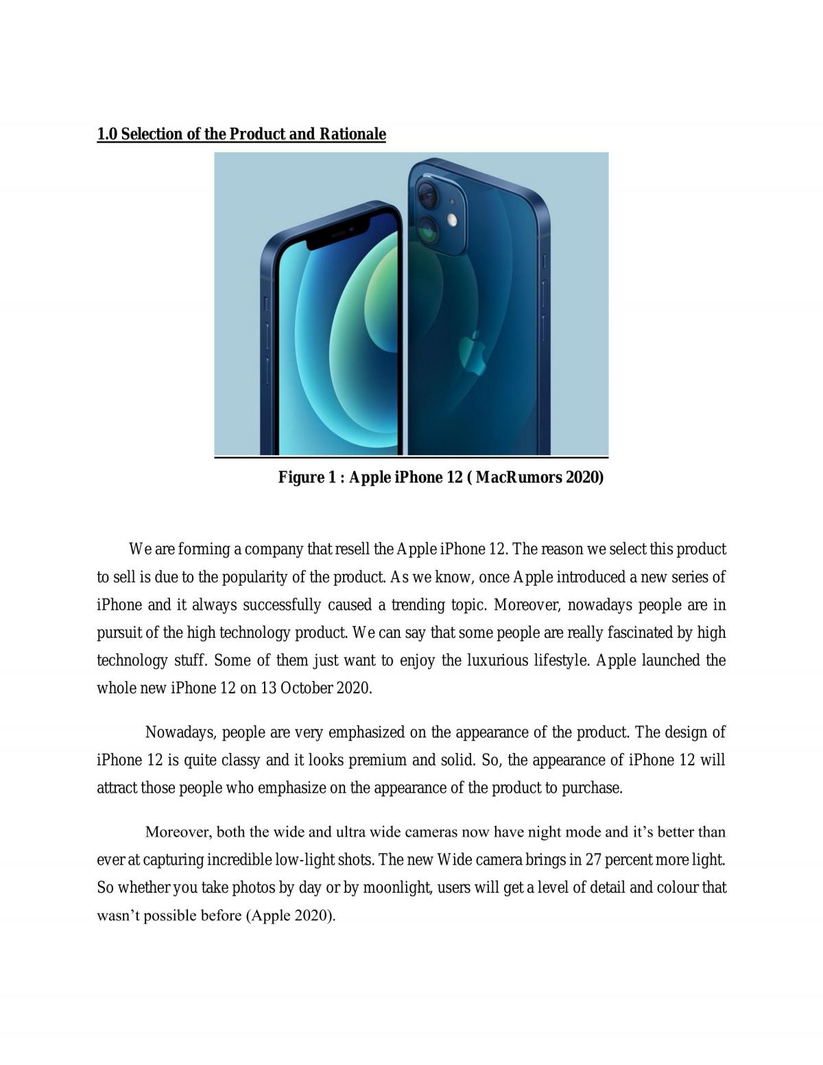 Knowledge Information & Management of Iphone 12 - Page 1