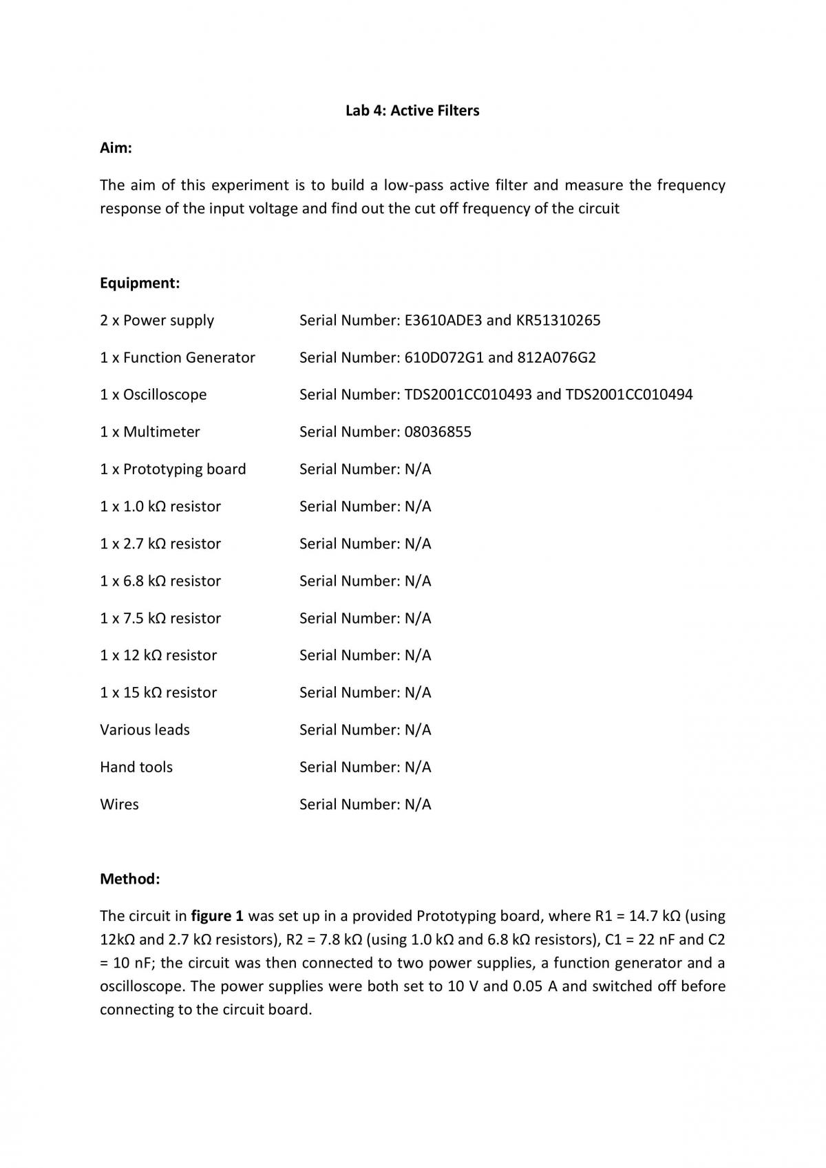 Active filters - Page 1