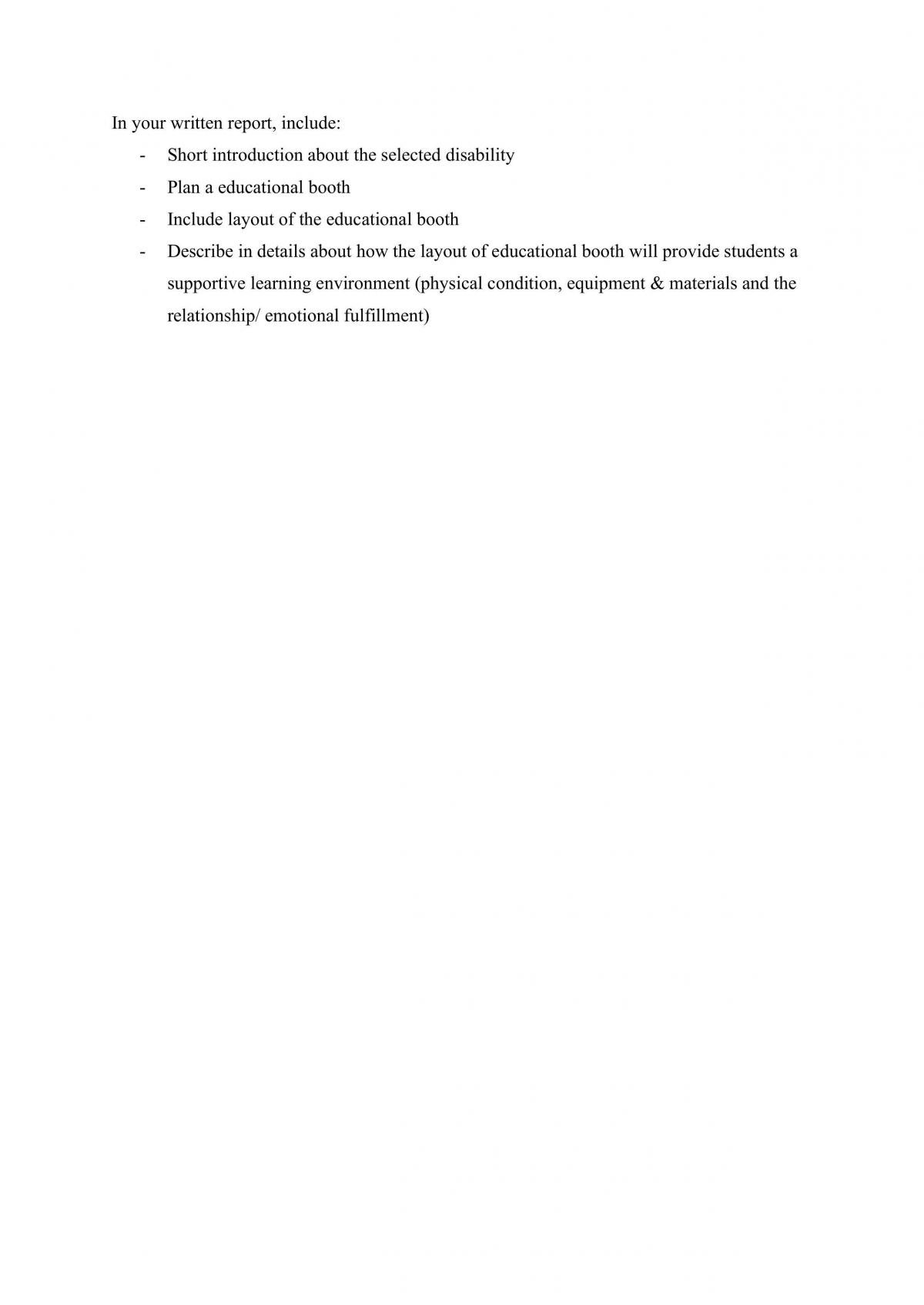 Educational booth - Page 1