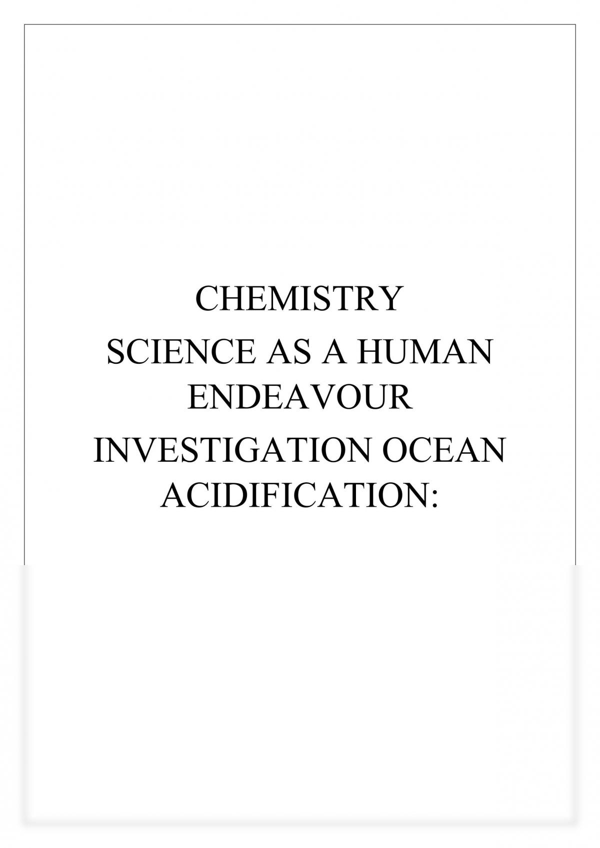 she-task-ocean-acidification-chemistry-year-11-sace-thinkswap