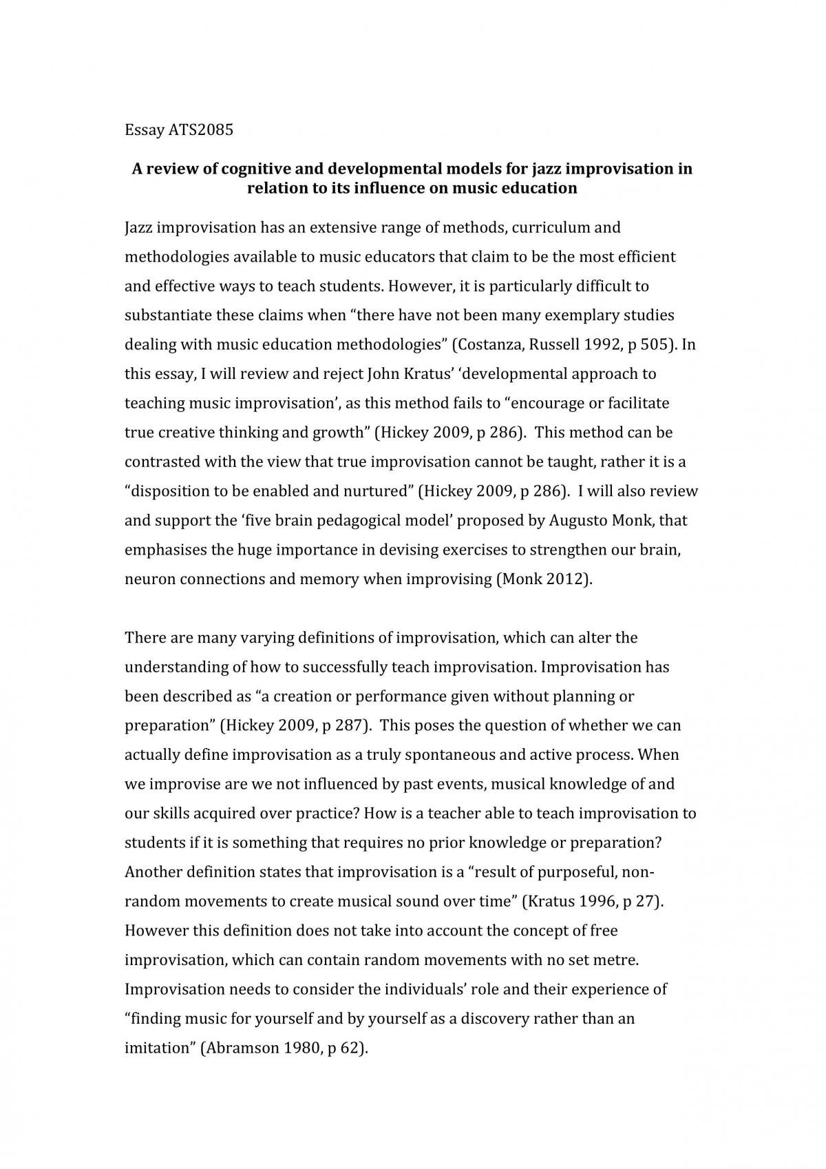 Essay - Page 1