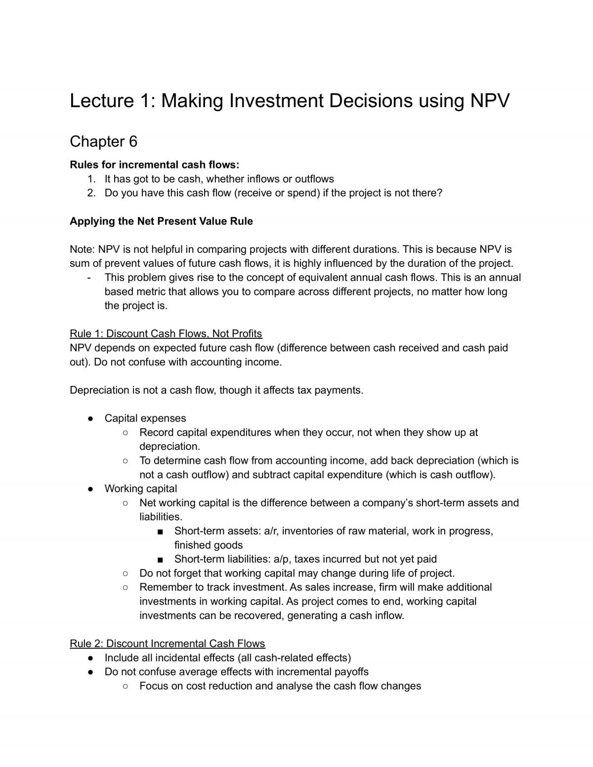 FINC2012 Course Notes - Page 1