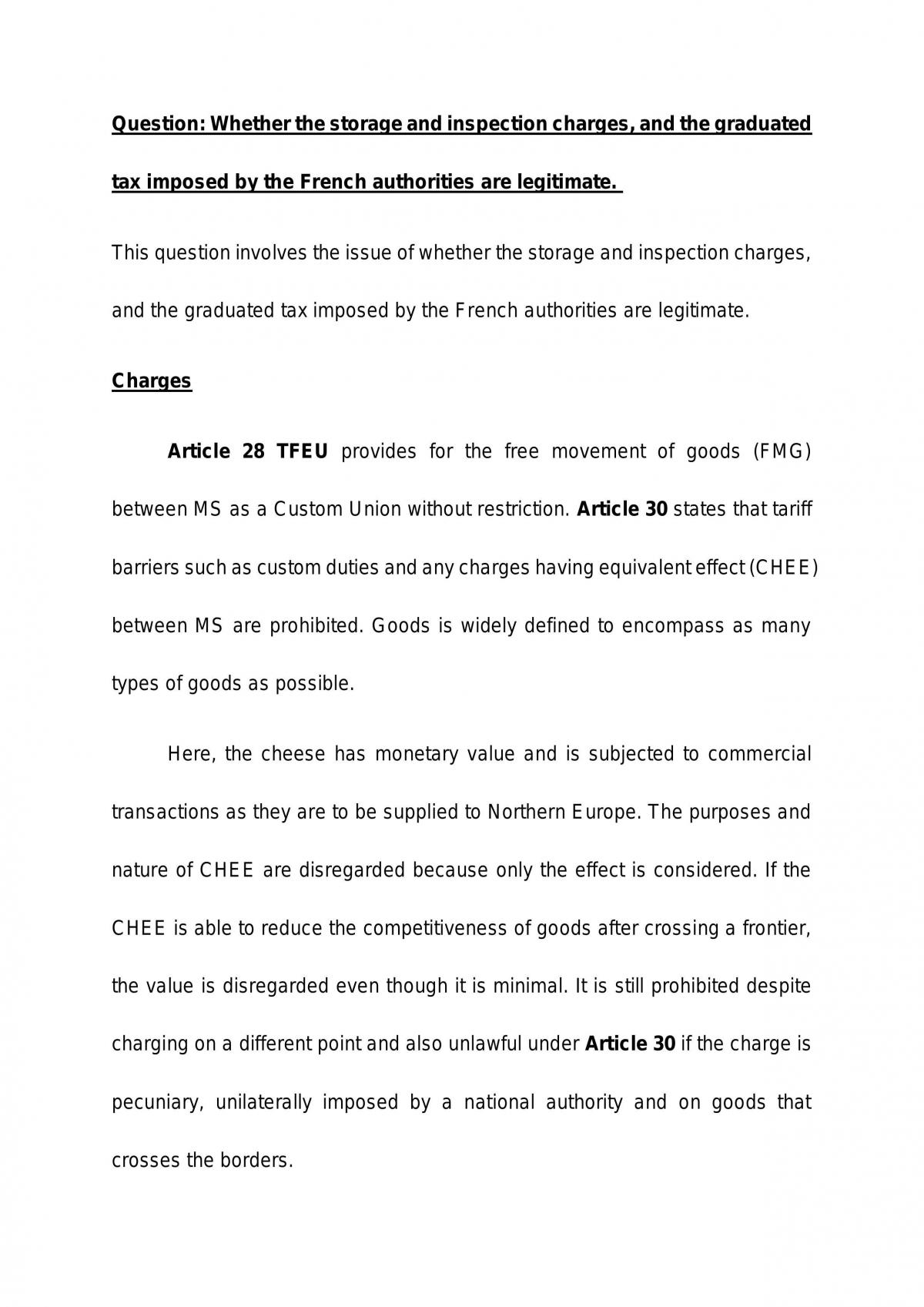 EU law essay - Page 1