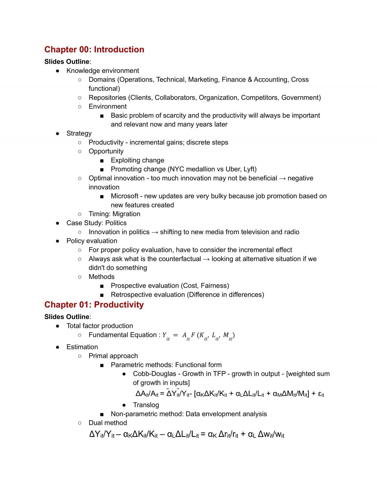 BSN4811 Summary Notes - Page 1