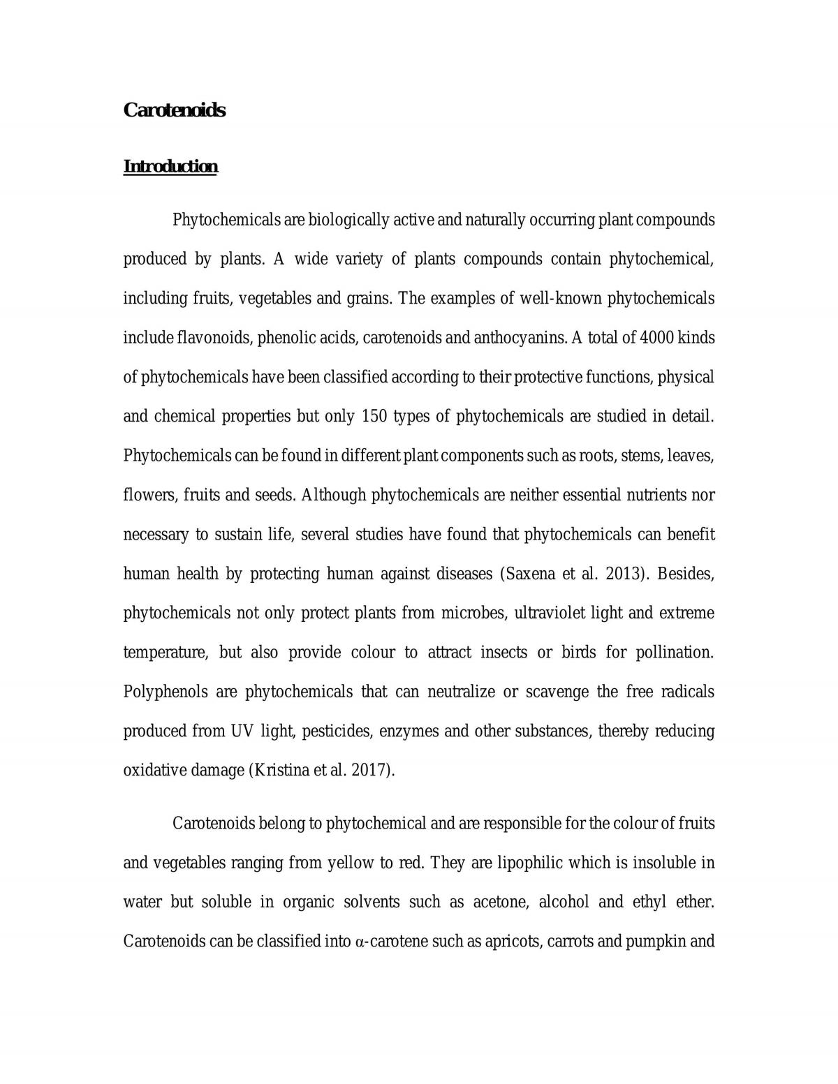 Carotenoids - Page 1
