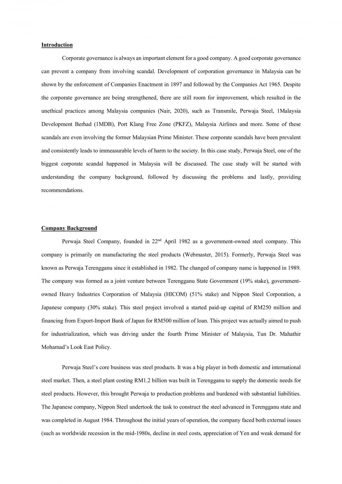 Professional Values & Ethics - Page 1
