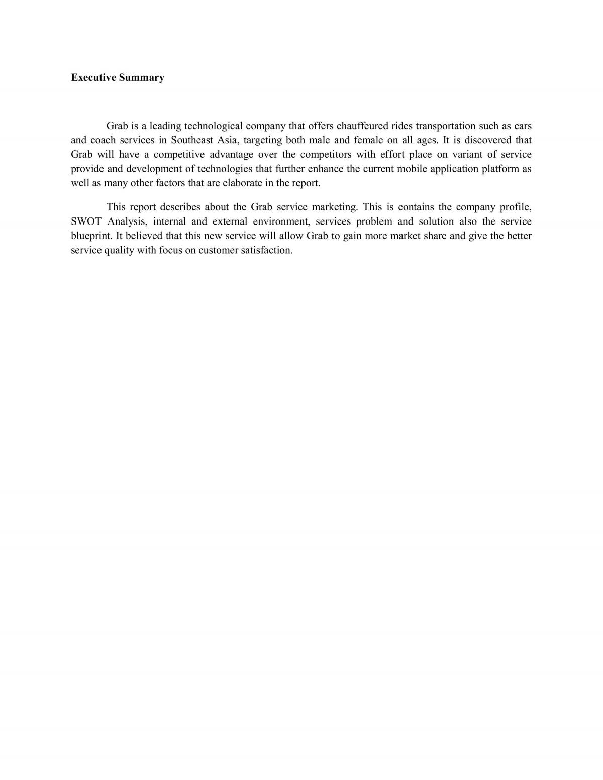 Analysis of Grab - Page 1