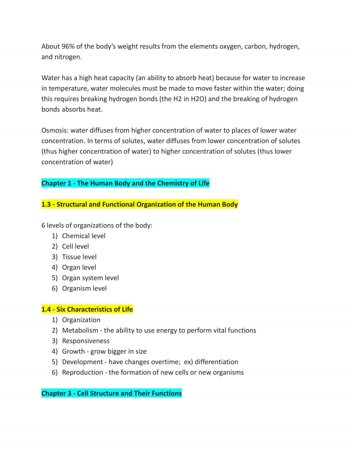 PSL300 Study Notes  - Page 1