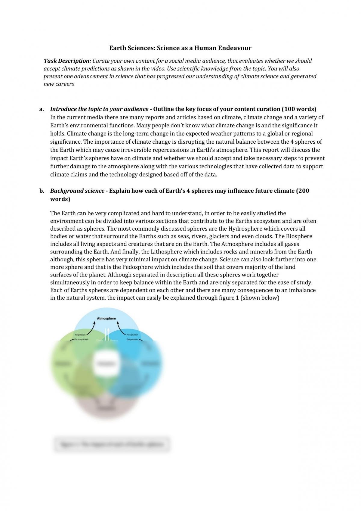 Earth Sciences : Science as a Human Endeavour  - Page 1