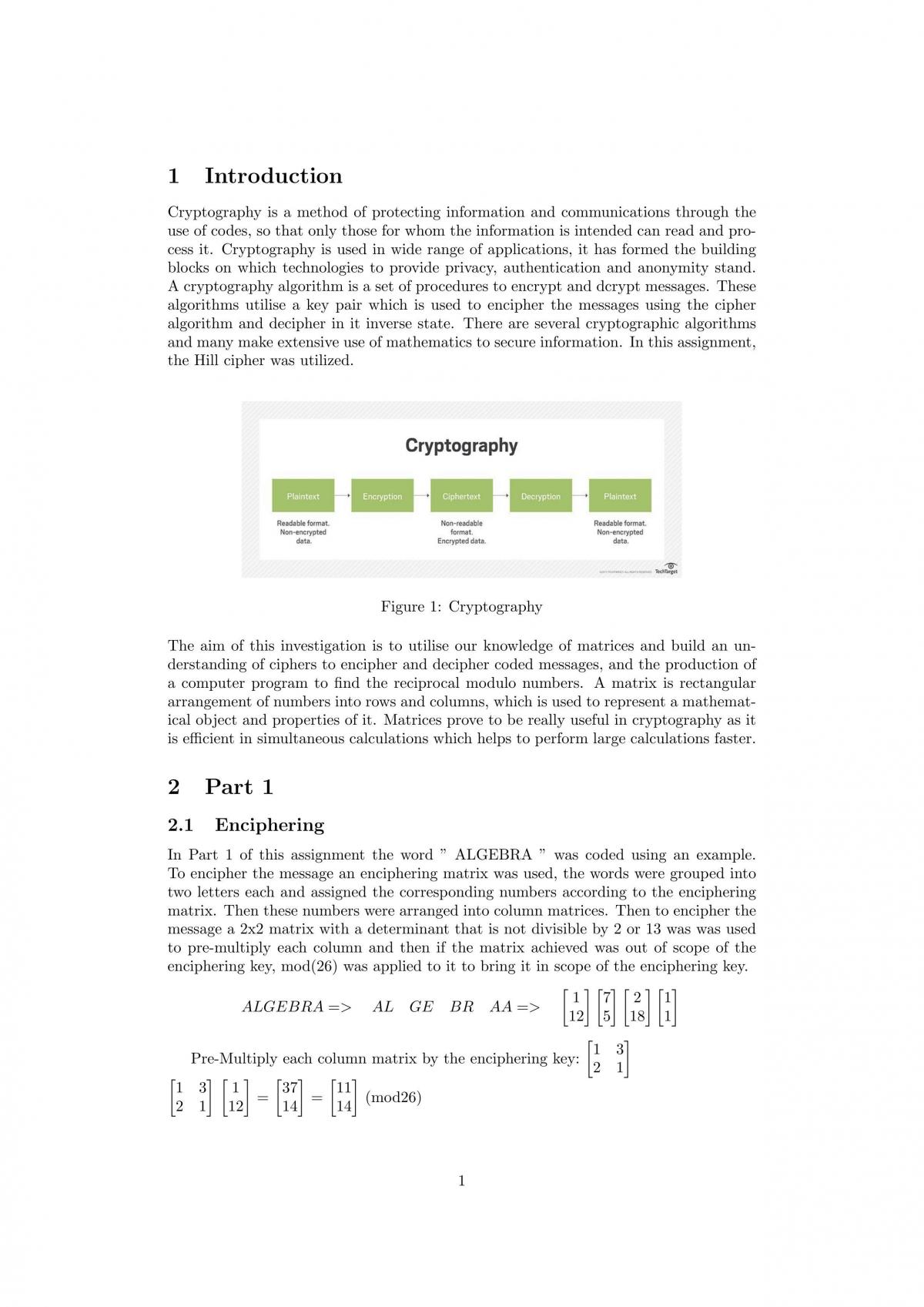 Matrix Cipher Investigation - Page 2