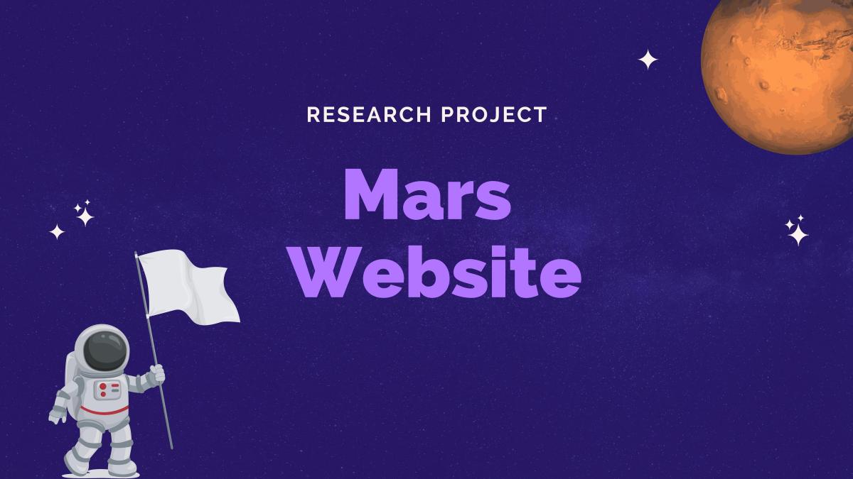 Website Research Project - Page 1