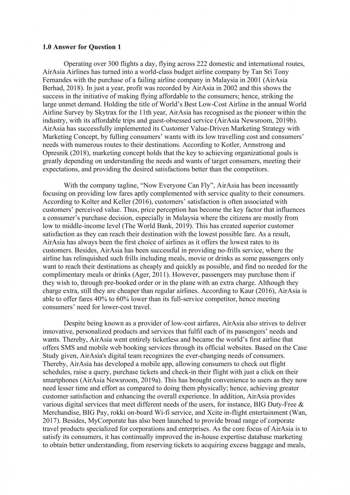 AirAsia Marketing - Page 1